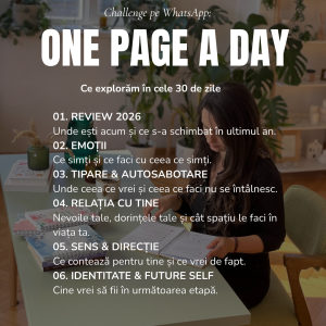 ONE PAGE A DAY - 30 de zile de journaling ghidat - imagine 2
